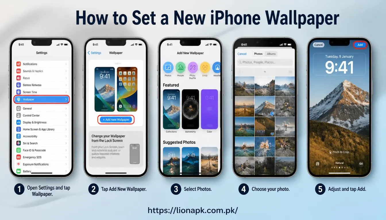 How to Set a New iPhone Wallpaper Wallpaper