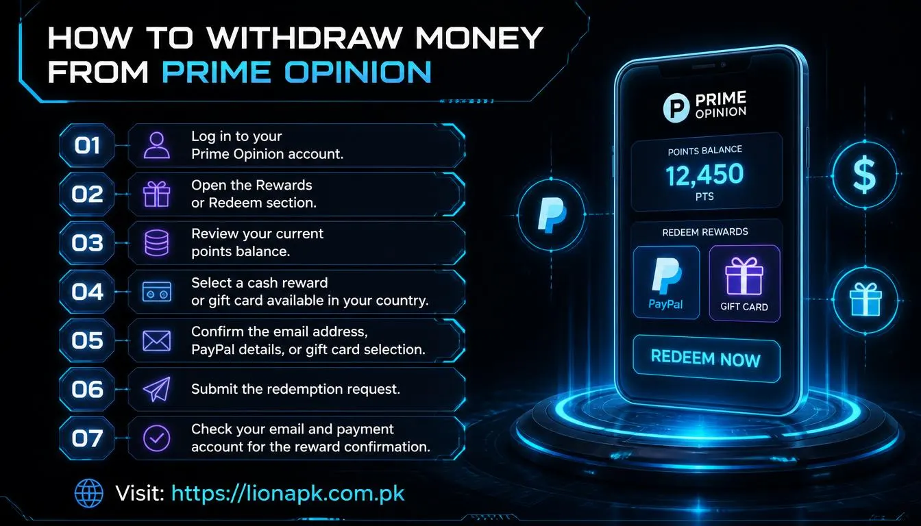 How to Withdraw Money From Prime Opinion