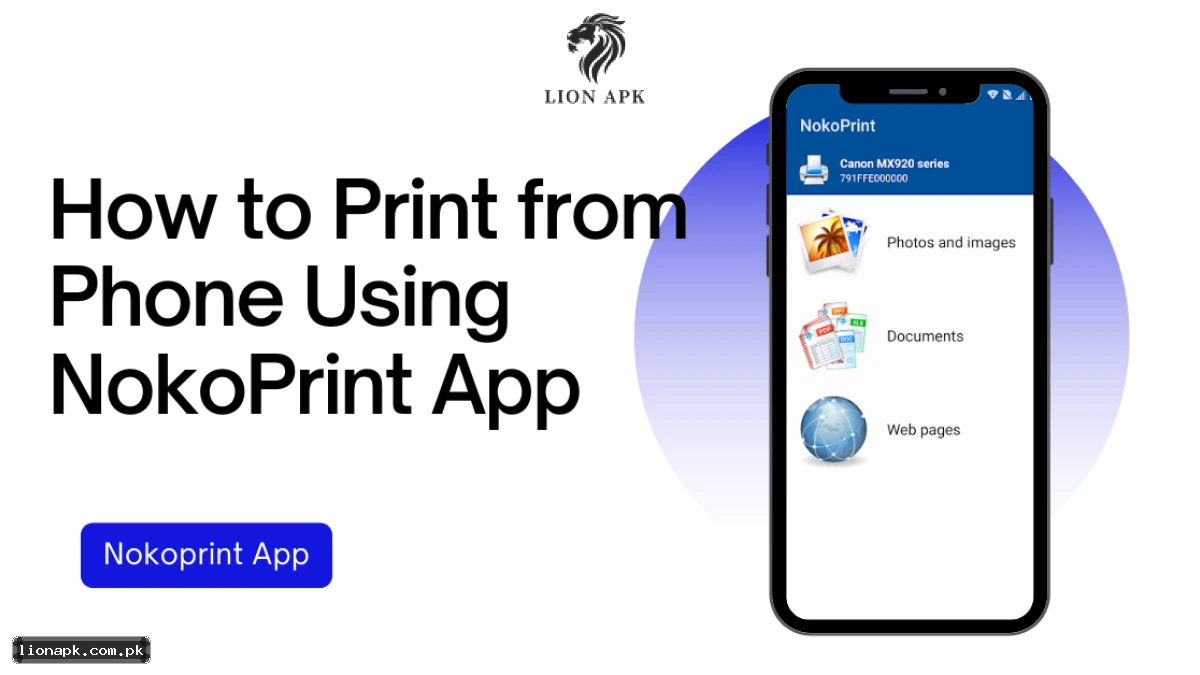 How to Print from Phone Using NokoPrint App (Via OTG Cable)