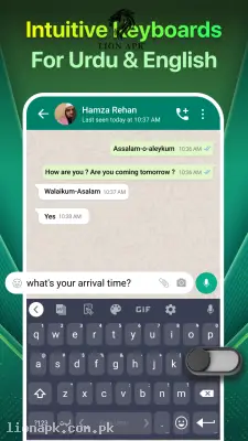 Easy Urdu Keyboard اردو Editor screenshot
