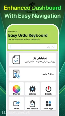 Easy Urdu Keyboard اردو Editor screenshot