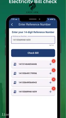 PESCO Online Bill Check screenshot