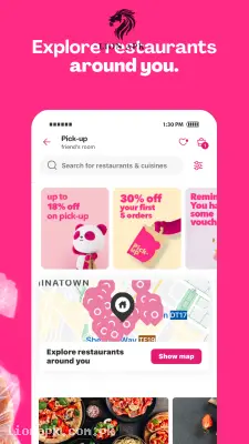 foodpanda screenshot