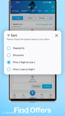 My Telenor screenshot