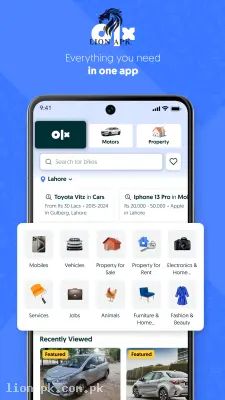 OLX Pakistan screenshot