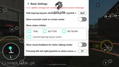 Panda Gamepad screenshot