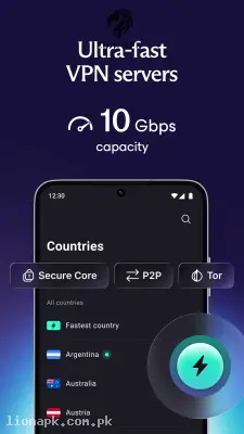 Proton VPN screenshot