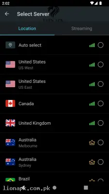 Secure VPN screenshot