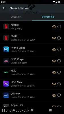 Secure VPN screenshot
