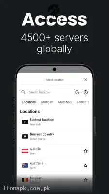 Surfshark VPN screenshot