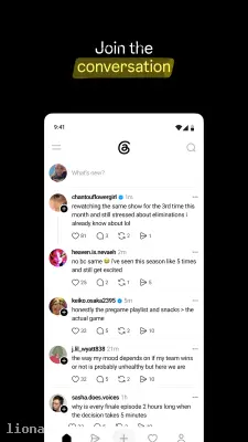 Threads screenshot