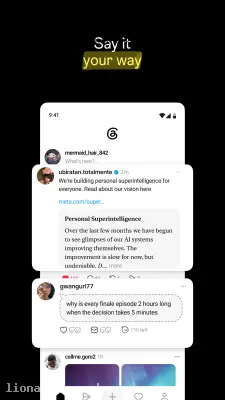 Threads screenshot