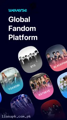 Weverse screenshot