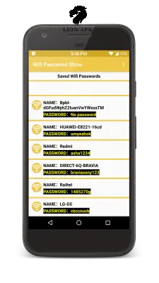 WiFi Password Show screenshot