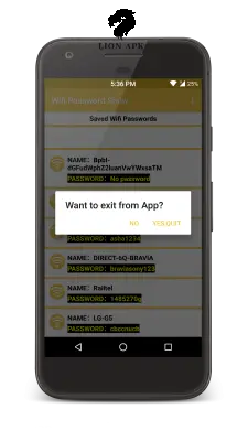 WiFi Password Show screenshot