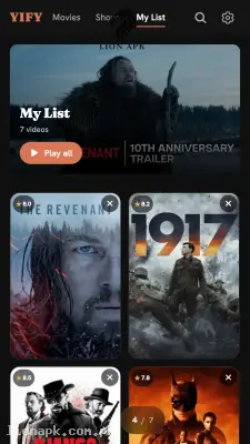 Yify Movies screenshot