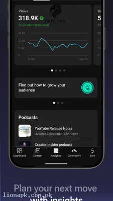 YouTube Studio screenshot